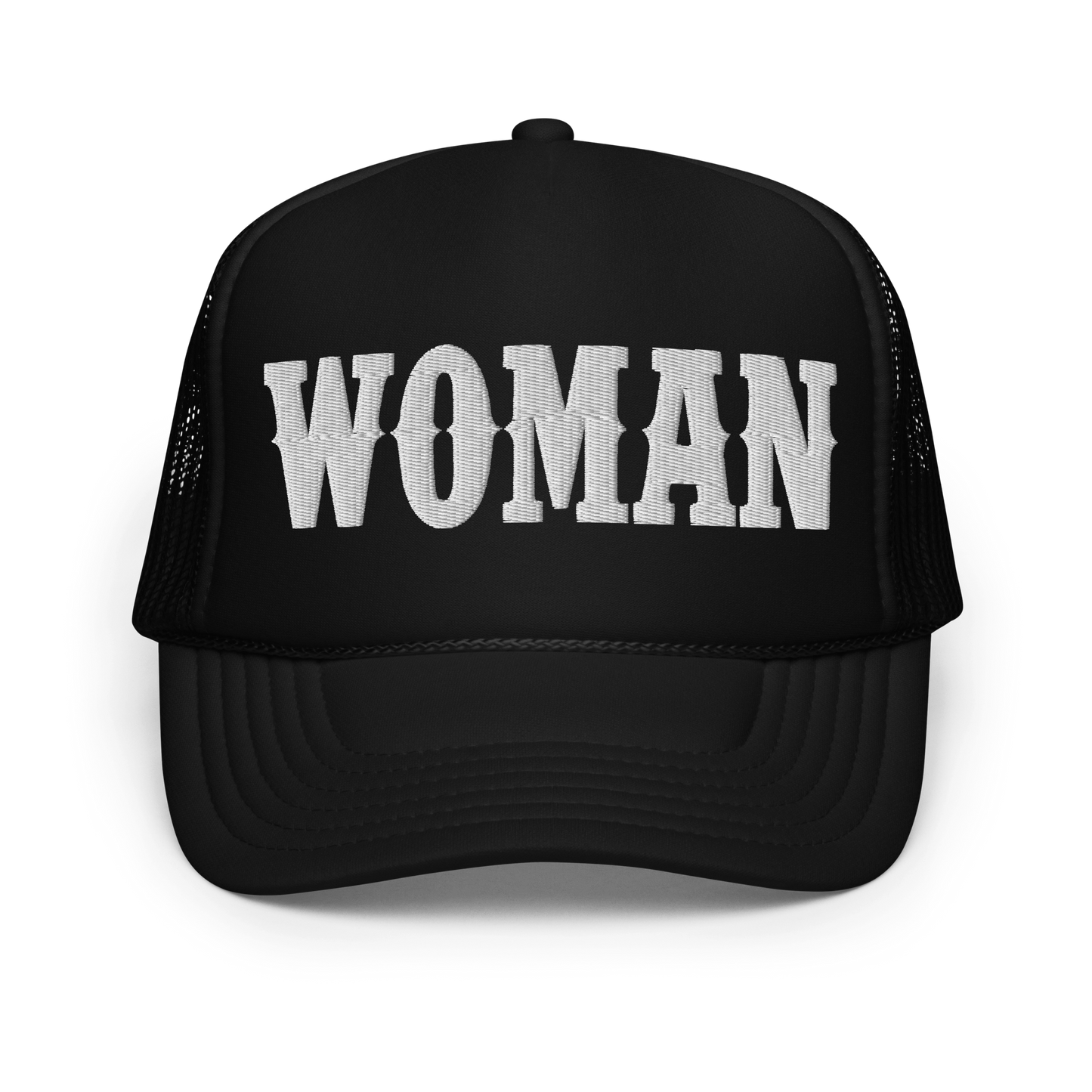 WOMAN TRUCKER HAT