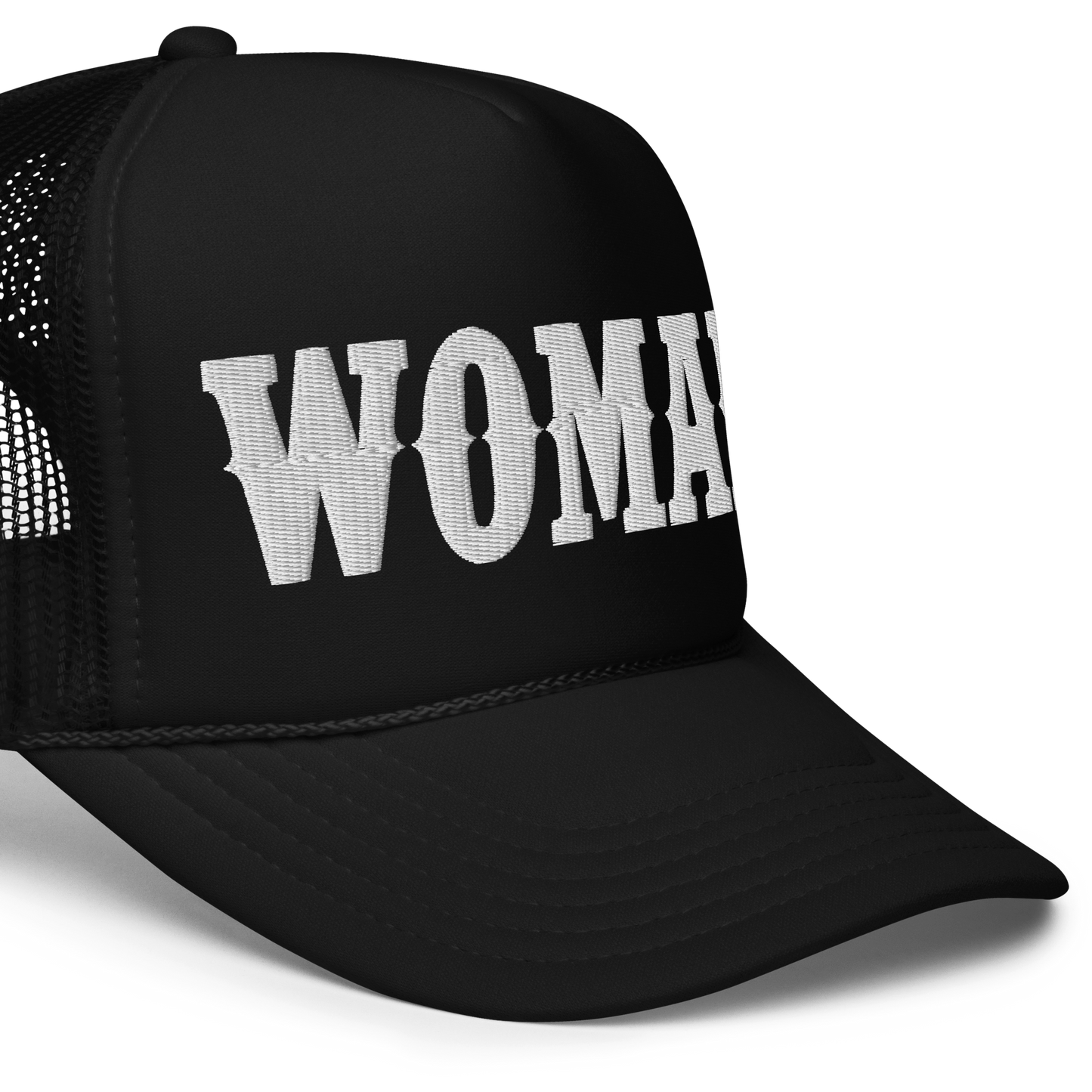 WOMAN TRUCKER HAT