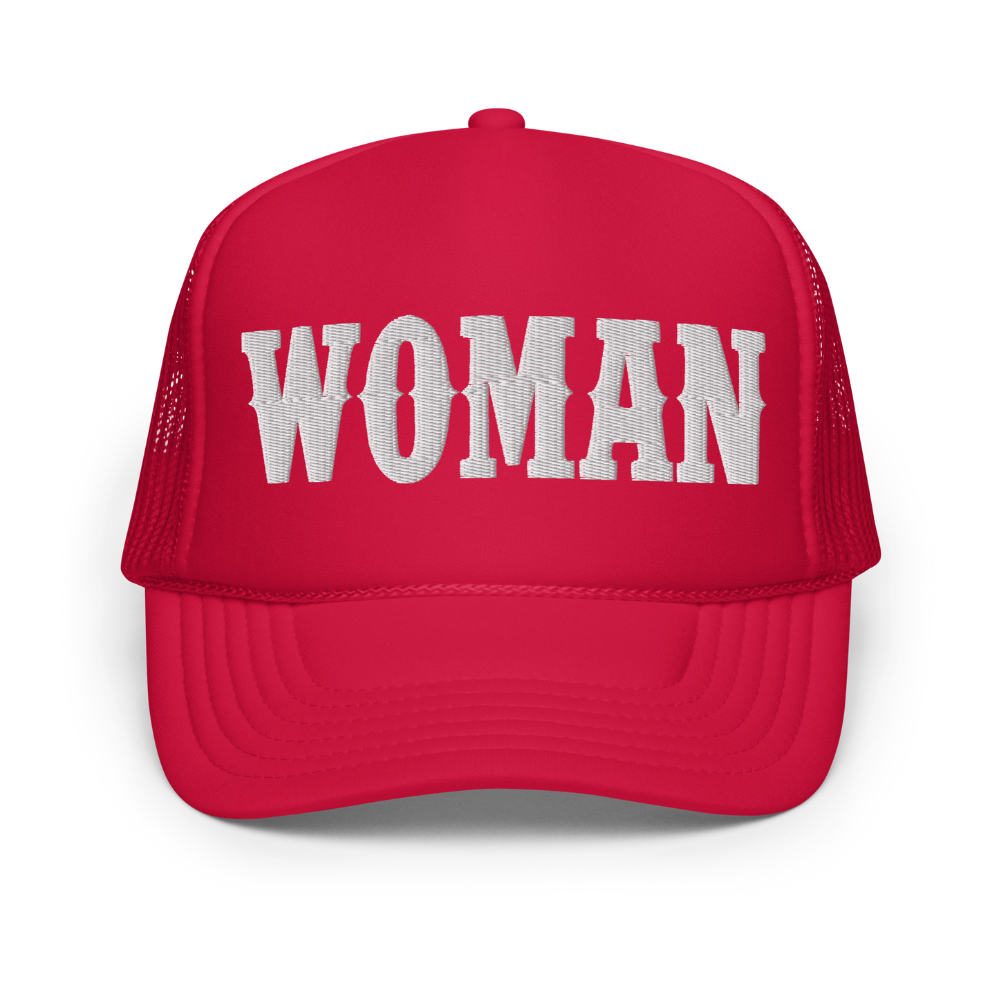 WOMAN TRUCKER HAT
